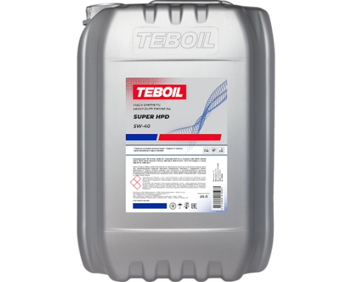 Масло моторное Teboil Super HPD 5W-40 (Россия)